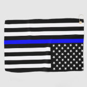 Amerika Dunne Blauwe Decor van het Symbool van de  Golfhanddoek (Horizontaal)