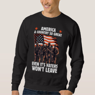 Amerika Een Land Zo Groot Dat Zelf Zijn Haters Nie Trui