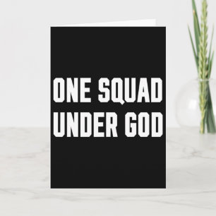 Amerika Eén Squad Onder God (trump 2020)  Kaart