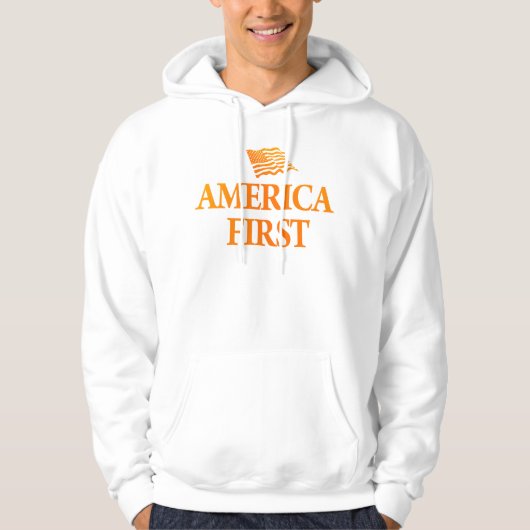 amerika eerst hoodie (Voorkant)