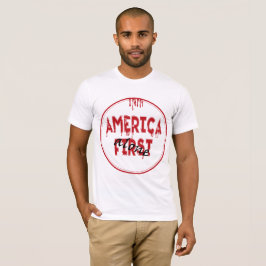 Amerika eerst...... t-shirt