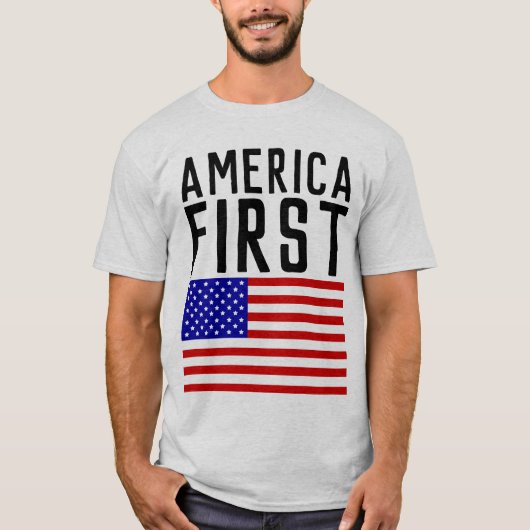 AMERIKA EERST T-shirts (Voorkant)