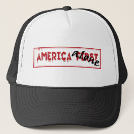 Amerika eerst...... trucker pet