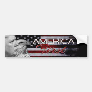 AMERIKA EERSTE SLOGAN ELGF BUMPERSTICKER