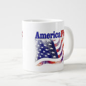 Amerika Eerste sterren en strepen halve tekst Grote Koffiekop (Voorkant rechts)