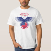 Amerika eerste troef 2020 t-shirt (Voorkant)