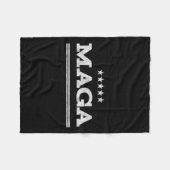 Amerika-eerste Trump 2020 Verenigde Staten Fleece Deken (Voorkant (Horizontaal))