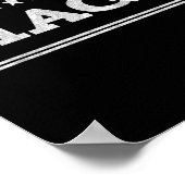 Amerika-eerste Trump 2020 Verenigde Staten Poster (Hoek)