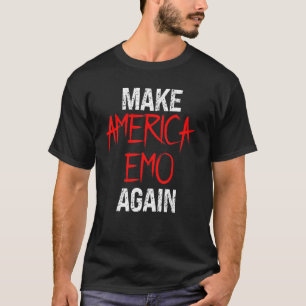 Amerika Emo opnieuw karakteristiek T-shirt
