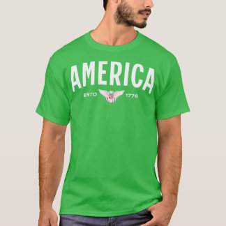 Amerika - Est. 1776 (2) T-shirt