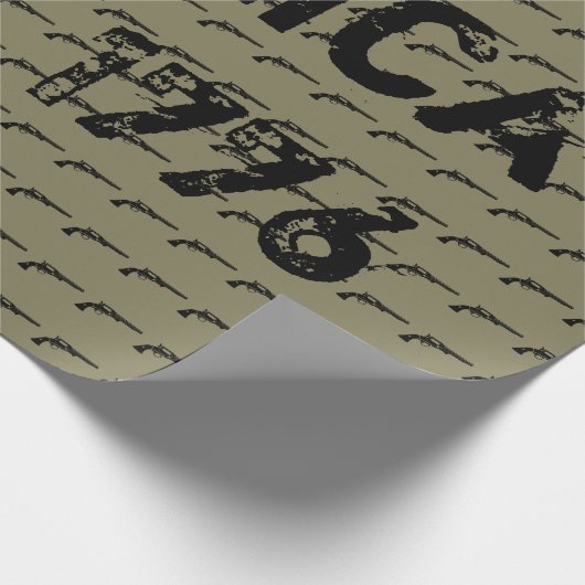 Amerika EST. 1776 Cadeaupapier (Hoek)