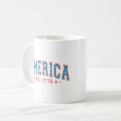 Amerika Est 1776 Koffiemok (Voorkant links)