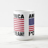 Amerika, F*ck ja. Grappig Koffiemok (Center)