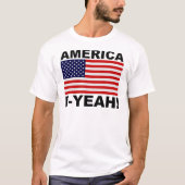 Amerika F Ja! T-shirt (Voorkant)