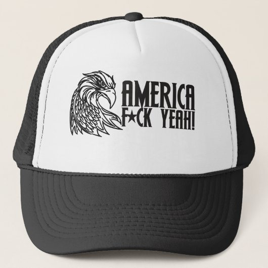 Amerika F Ja Trucker Pet (Voorkant)