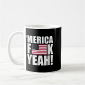 Amerika F Yeah Vierde 4 juli Koffiemok (Links)