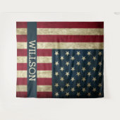 AMERIKA FAMILIE BACKDROP WANDKLEED (Voorkant (horizontaal))