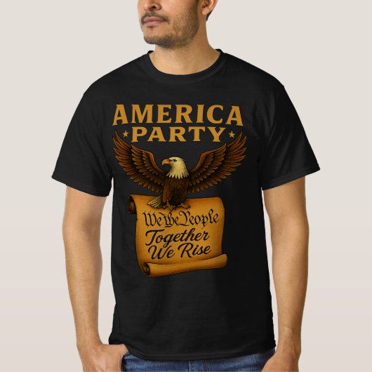 Amerika Feest T-shirt (Voorkant)