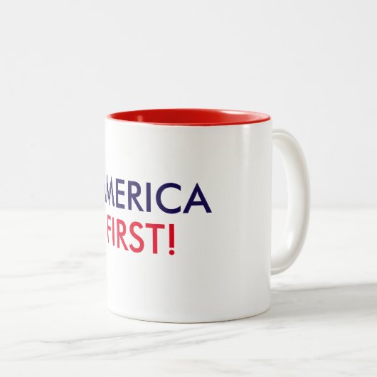 Amerika First! Mok (Voorkant rechts)