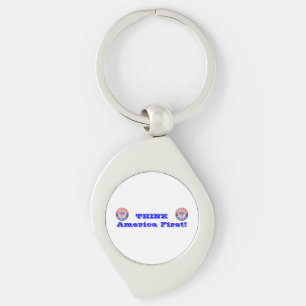 Amerika First Sleutelhanger