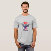 Amerika First Trump 2020 T-shirt (Voorkant volledig)