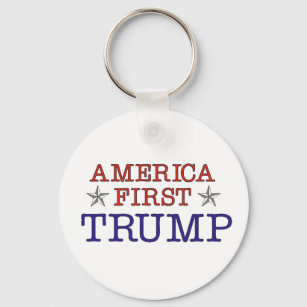 Amerika First Trump Sleutelhanger