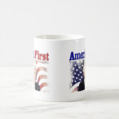 Amerika First Trump sterren and stripes Koffiemok (Center)
