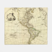 Amerika Fleece Deken (Voorkant (Horizontaal))