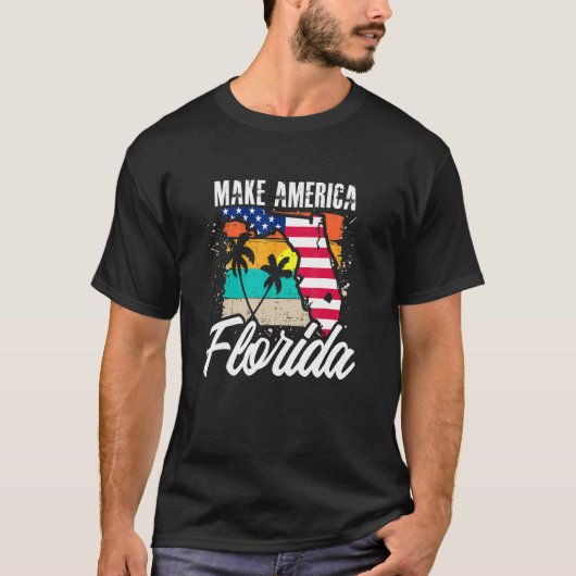 Amerika Florida 1 T-shirt (Voorkant)