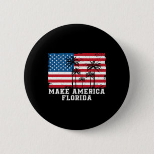 Amerika Florida Desantis 2024 Trump Desantis Uitki Ronde Button 5,7 Cm