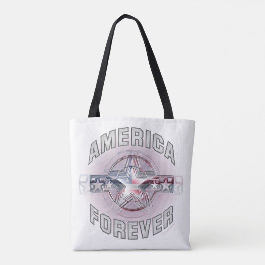 Amerika Forever Canvas tas (Achterkant)