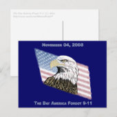 Amerika Forgot 9-11 Briefkaart (Voorkant / Achterkant)