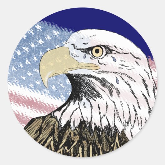Amerika Forgot 9-11 Ronde Sticker (Voorkant)