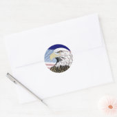 Amerika Forgot 9-11 Ronde Sticker (Envelop)