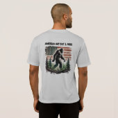 AMERIKA GA UIT & STEM T-SHIRT (Achterkant volledig)
