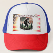 AMERIKA GAAT NAAR BUITEN EN STEMT TRUCKER PET (Voorkant)