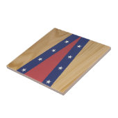 Amerika-geïnspireerde kunst | Vlaggen, truien & 4t Tegeltje (Zijkant)