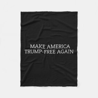 Amerika gevangenis Trump T-shirt - Sluit hem op -  Fleece Deken