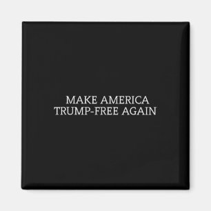 Amerika gevangenis Trump T-shirt - Sluit hem op -  Magneet
