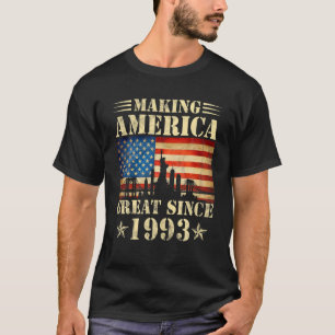 Amerika geweldig maken sinds 1993 t-shirt