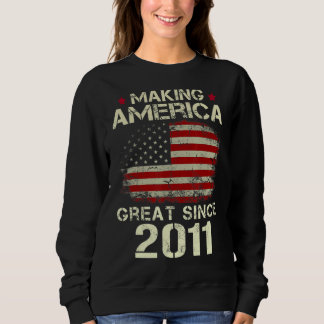 Amerika geweldig maken sinds 2011 elfde geboorte trui