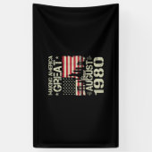 Amerika geweldig maken sinds augustus 2019 spandoek (Verticaal)