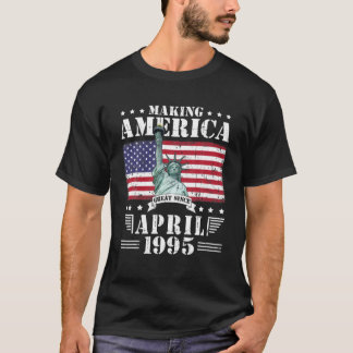 Amerika geweldig sinds april 1995, 25 september t-shirt