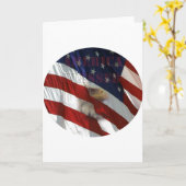 Amerika gezegende Wenskaarten Kaart (Gele Bloem)