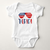 Amerika glas romper (Voorkant)