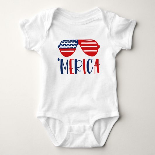 Amerika glas romper (Voorkant)