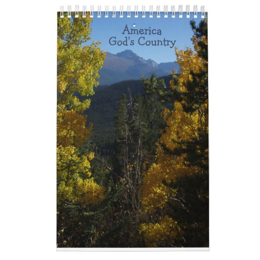 Amerika, Gods land... je kiest de Dates Agenda Kalender (Hoes)