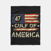 Amerika Golf  Amerikaanse vlag Golf Mexico Fleece Deken (Voorkant)