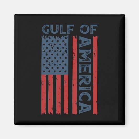 Amerika Golf - Golf van Amerika Grappig USA Amer Magneet (Voorkant)