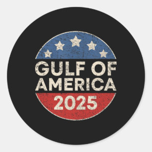 Amerika Golf Mexico - Golf van Amerika 2025 RET Ronde Sticker